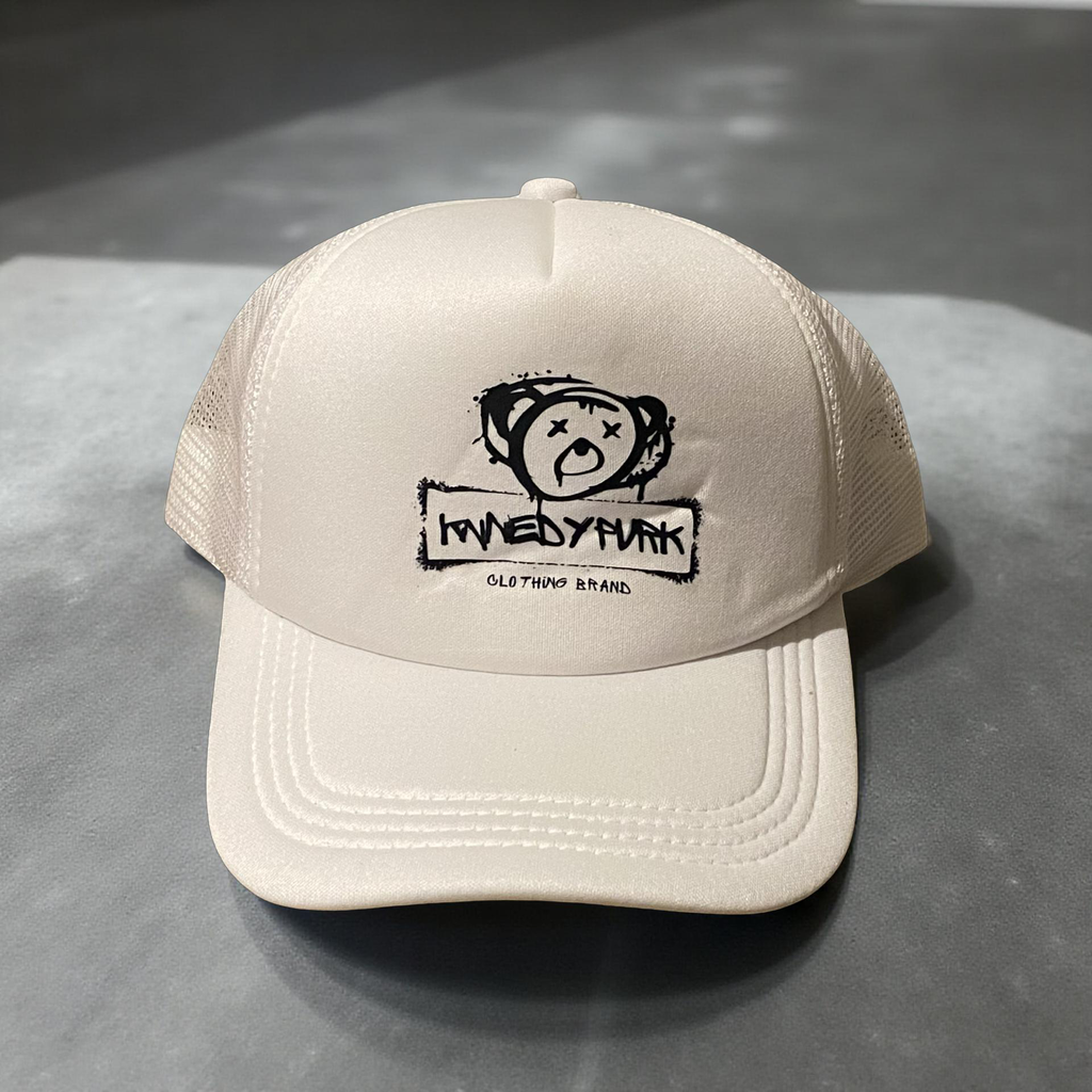 Logo Hat White